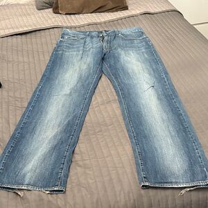 Boss Relaxed Fit Light Blue Jeans
